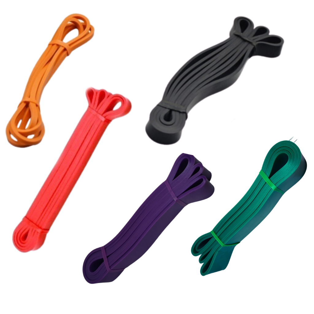 Super Band Elástico Borracha Crossfit Academia Treino em Casa Musculação Fortalecimento Pilates Yoga