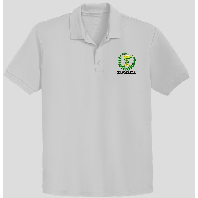 CAMISA POLO FARMÁCIA - BORDADO