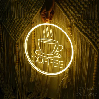 Led neon personalizado coffee - 30cm