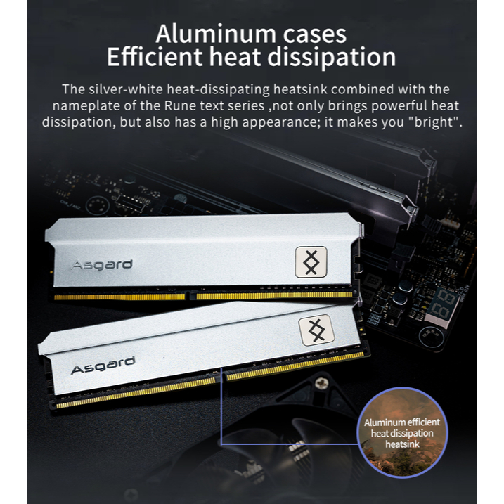Memoria ram Asgard 2x8gb 3200mhz
