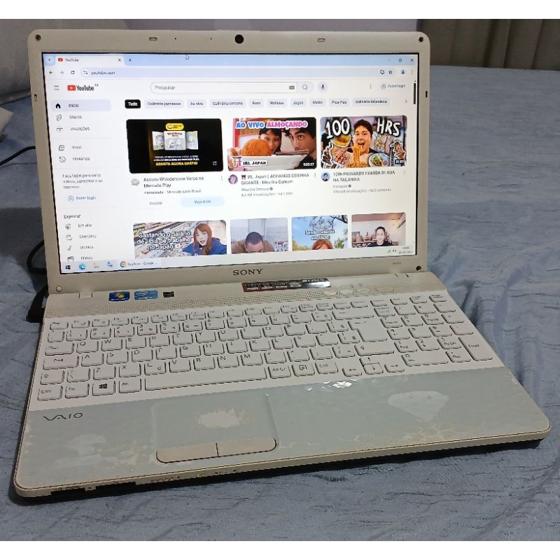 Notebook Sony Vaio PCG-71911X Core i3 8Gb RAM Windows 10 | Shopee