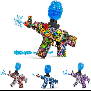 Arminha Ak-47 Brinquedo Metralhadora Automática Bolinha De Gel Recarregável