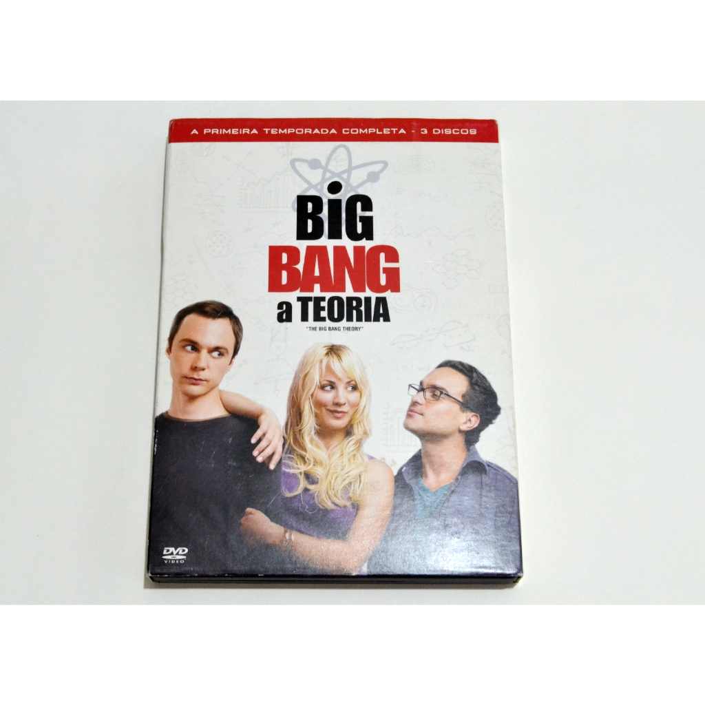 Big Bang a Teoria A Primeira Temporada Completa - 3 discos DVD | Shopee ...