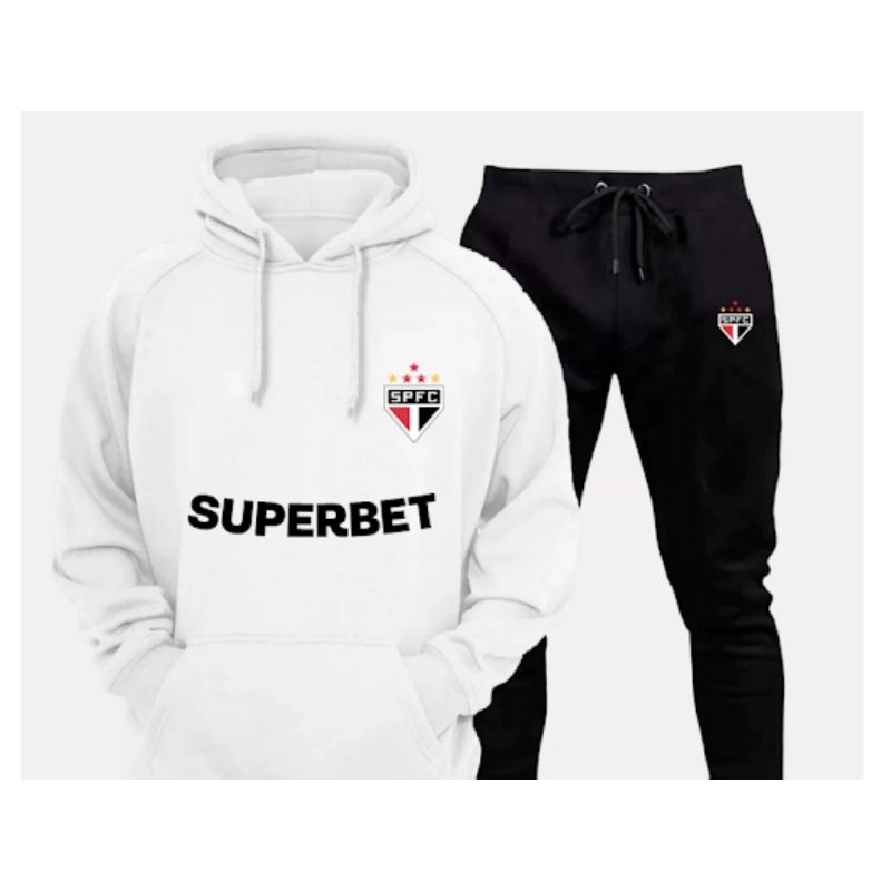 Moletom spfc shops feminino