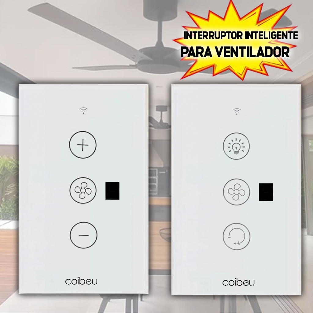 Interruptor Inteligente Tomada Ventilador WiFi Smart Automação