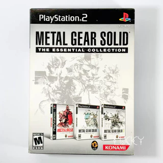 Metal Gear Solid The Essential Collection Ps2 Playstation 2