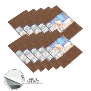 Kit 10 Adesivo Arranhador para Proteção de Móveis e Parede para Gatos