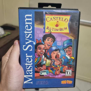 Jogo Castelo Ra-Tim-Bum Master System Sega Tec Toy (original - com encarte)