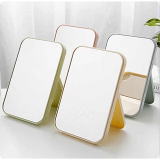 Espelho Dobrável De Maquiagem Facial, Espelho De Mesa Maquiagem Simples Dobrável Portátil