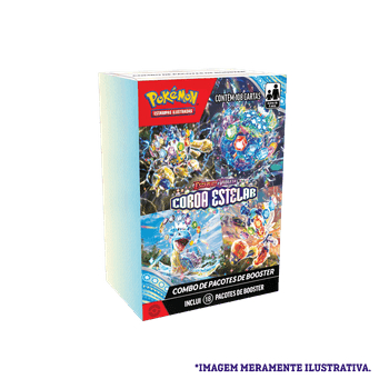 Mini Display Pokemon TCG - Cartas - Coleção Coroa Estelar - Pré Venda