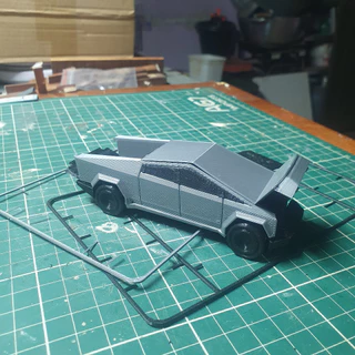 Tesla Cybertruck Pickup carro em miniatura decorativa