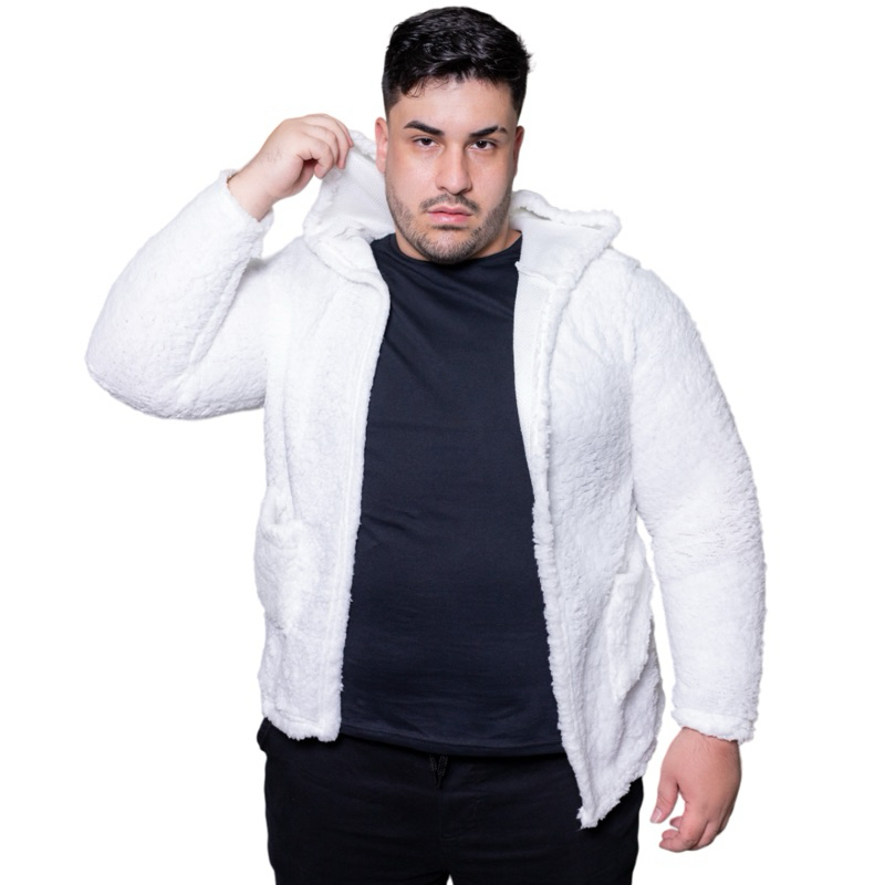 Casaco Ted Masculino Plus Size | Shopee Brasil