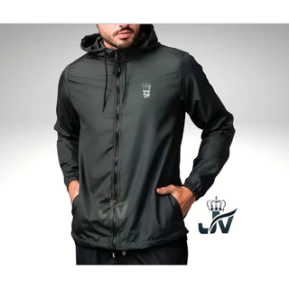 JAQUETA CORTA VENTO KING-MEN semi forrado
