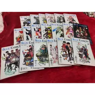 Mangá coleção Blue Exorcist - volumes 1 ao 19