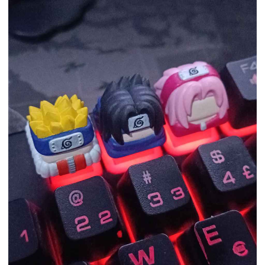 Tecla para teclado mecânico - Keycap Naruto