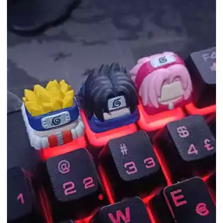 Tecla para teclado mecânico - Keycap Naruto