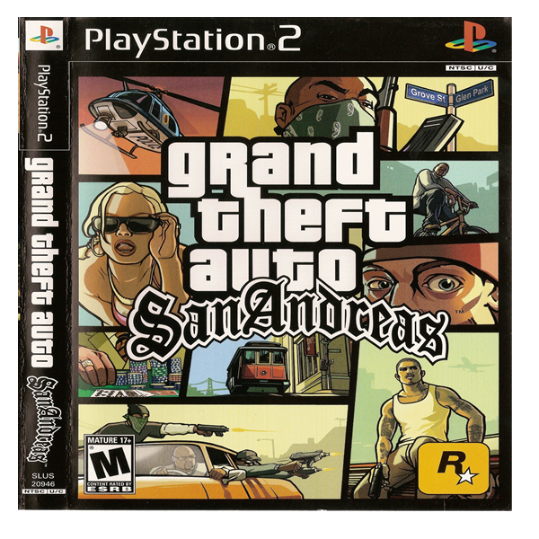 Gta San Andreas - Português - Ps2 Playstation2