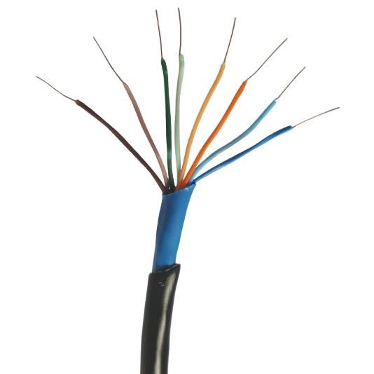 Cabo Rede Cat5e Preto 100m Capa Pvc Uso Externo Dupla Capa Brasil24h ...
