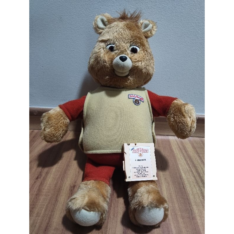 Teddy Ruxpin original Tectoy anos 90 leia a descrição | Shopee Brasil