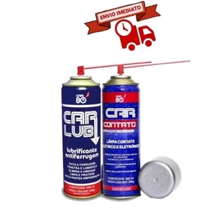 kit Car 80: limpa contato + carlub desengripante