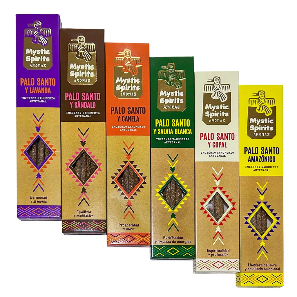 Incenso Indiano Natural Massala organico Mystic Spirit Unitário