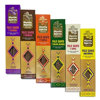 Incenso Indiano Natural Massala organico Mystic Spirit Unitário