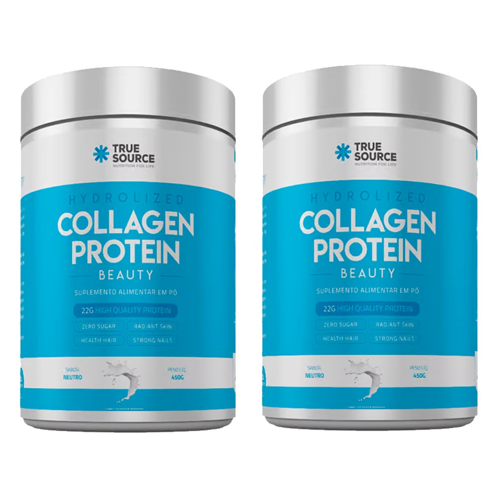 2x True Hydrolized Collagen Protein (Colágeno Hidrolisado) - 450g ...