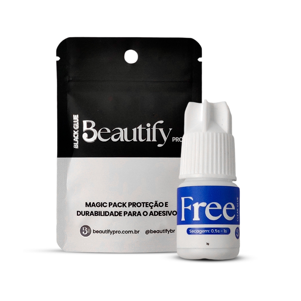 Cola Adesivo Beautify Pro 3g Free Clear Extensão De Cílios | Shopee Brasil