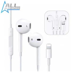 Fone de Ouvido Iphone Apple Lightning 7, 8 Plus, X, 11 Pro IPad iPhone 11 12 Entrada IOS Bluetooth em Oferta na Shopee