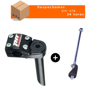 Mesa De Bike Alumínio 4 Parafusos Tipo Cross Bmx 21.1mm Mesa Bike + Parafuso Expander