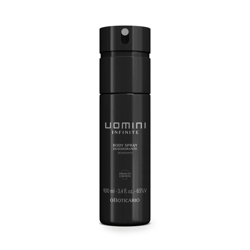 Body Spray Desodorante Uomini Infinite 100ml O Boticário em Oferta na Shopee