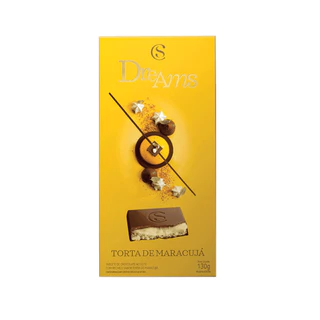 TABLETE DREAMS TORTA DE MARACUJÁ 130G CACAU SHOW em Oferta na Shopee