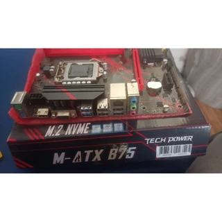 Placa Mãe Gamer 1155 B75 Ddr3 M2 Nvme 16gb I3 I5 I7, Kllisre