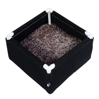 Cama de Cultivo com Estrutura de PVC Indoor Outdoor - Vaso Para Plantas - Cultivo e Jardinagem - 500L