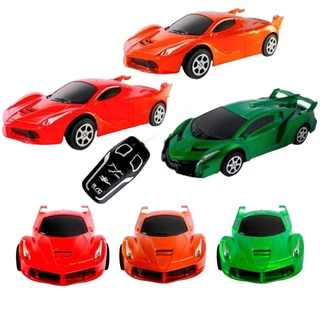 Brinquedo Carrinho Controle Remoto Lamborghini Possante Carro Infantil p/ Aniversário Dia das Crianças Passeios Viagens Escola