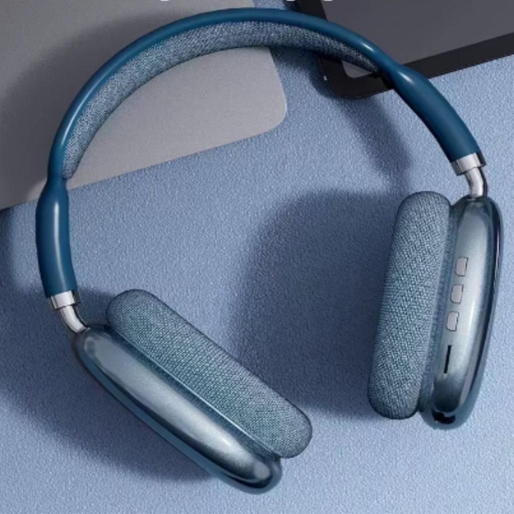 P9 Air Bluetooth Music Fone De Ouvido Estéreo Sem Fio Com Microfone ...
