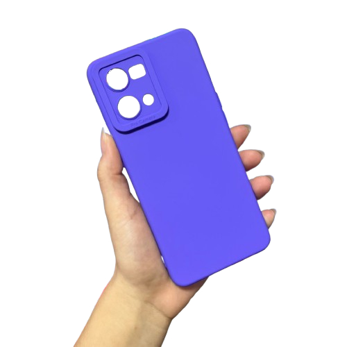 Capa Capinha Compativel Oppo Reno 7 - Case Silicone Aveludado