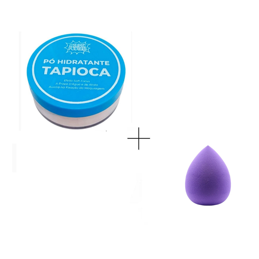 Pó Facial Hidratante Tapioca Super Poderes PHTSP01 | Shopee Brasil