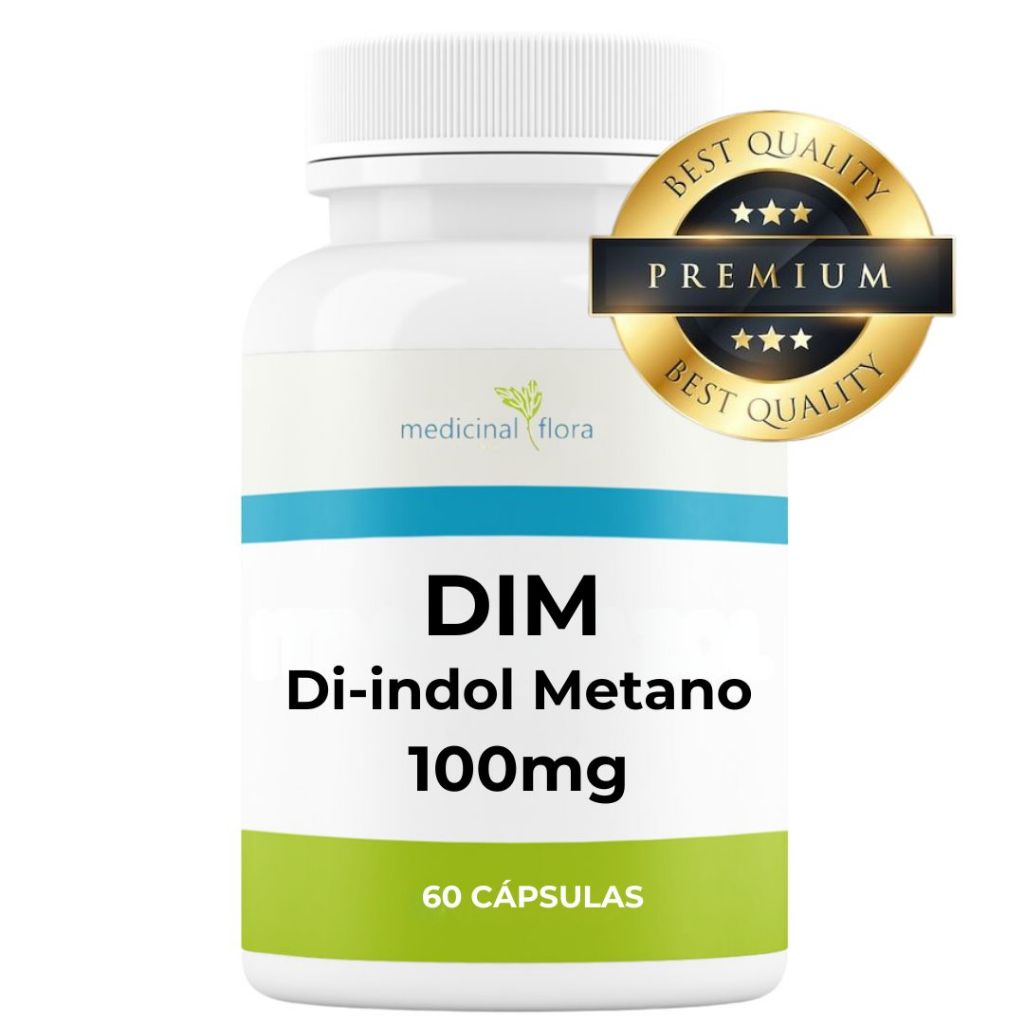 DIM (Di-indol-metano) 100mg 60 Cápsulas | Shopee Brasil