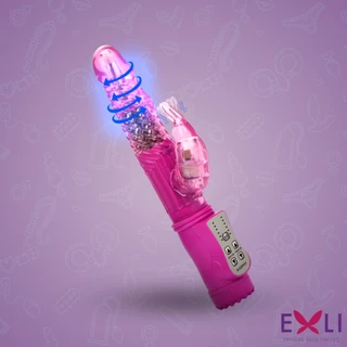 Vibrador Feminino Rotativo 36 Vibrações com 8 Velocidades Ponto G Clitóris Sex Shop