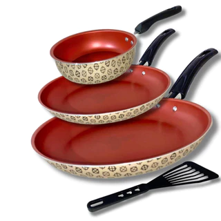 Jogo De Frigideira Rotoprint Antiaderente 3 Peças em Oferta na Shopee