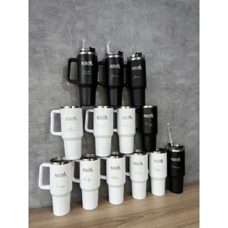 Kit Copo Térmico com Canudo 11 Peças