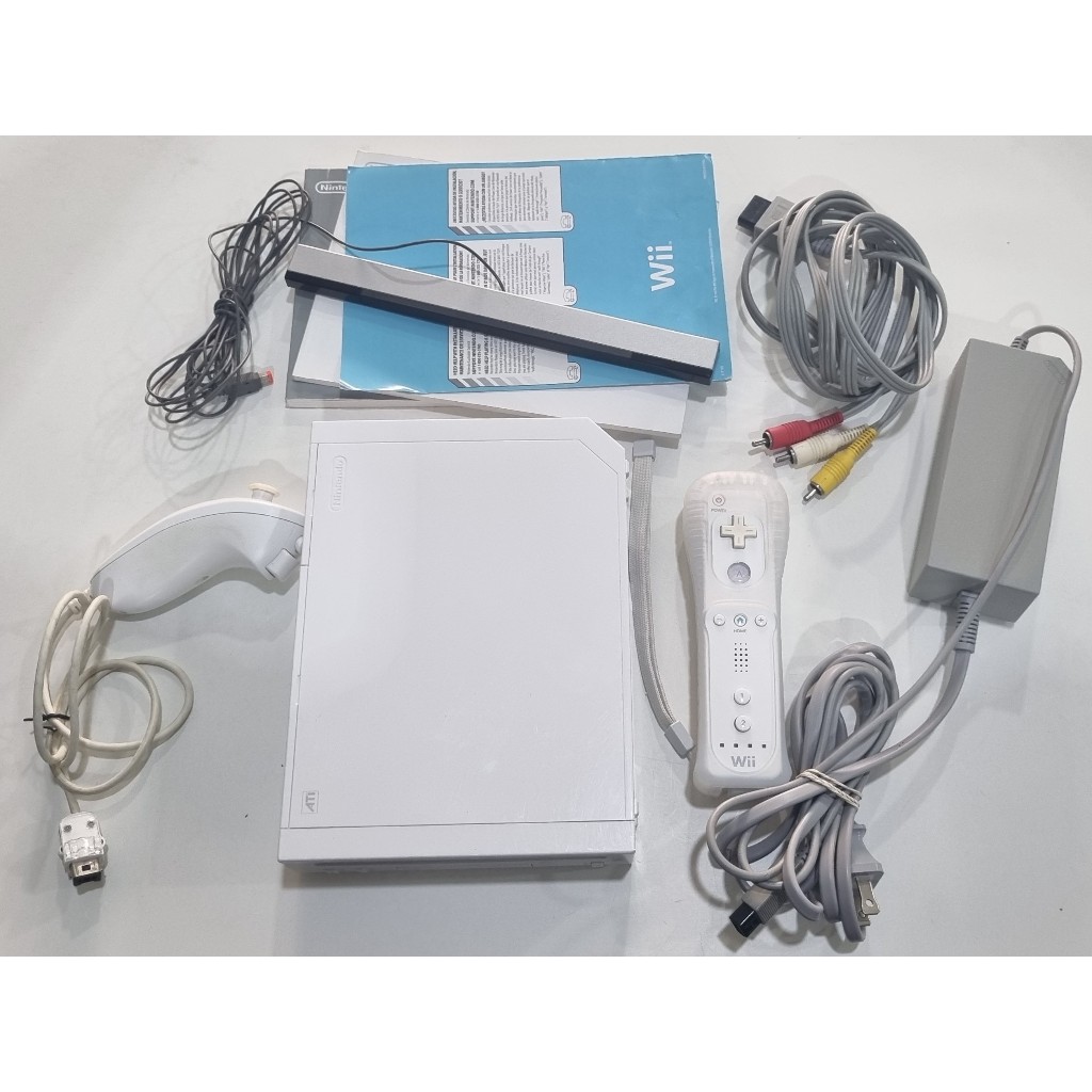 Nintendo Wii Completo Vídeo Game Com 90 Jogos 110V