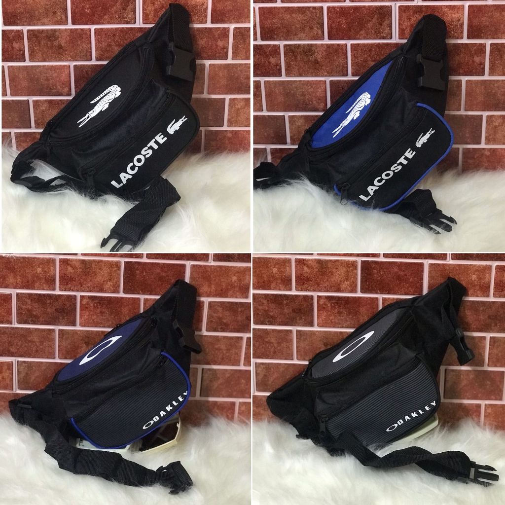 pochete masculino feminino bolsa academia variedades transversal cintura lateral alça regulável