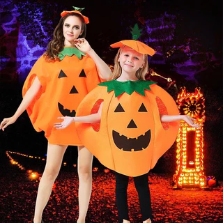 Fantasia De Halloween de ABÓBORA com Chapéu - ADULTO E INFANTIL