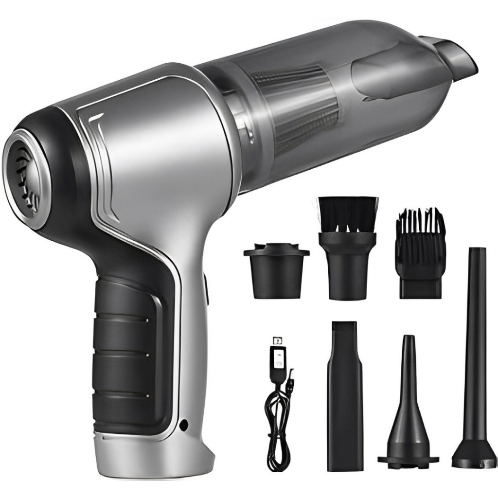 Mini Aspirador De Po Portatil Sem Fio Soprador Potente | Shopee Brasil