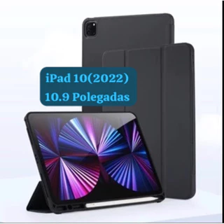 W.BILL Novo Silicone Capa Case com porta para pencil Para Tablet Funda Apple iPad 10-10.9polegada Magnético Caso Wake/Sleep Smart Cover