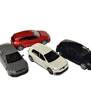 Miniatura carrinho Vw golf geracao 8 - abre portas - em metal - primeira linha