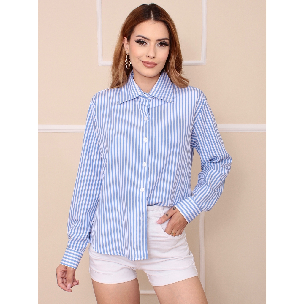 Camisa Social CalÃ§a Listrada Social Listrada Camisa Social