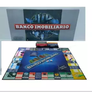 JOGO BANCO IMOBILIÁRIO TRADICIONAL TABULEIRO BRINQUEDO